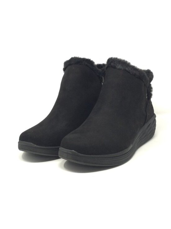 Ryka Shoes - Ryka Nimbus Black Water Repellent Faux Fur Booties Size 9.5M